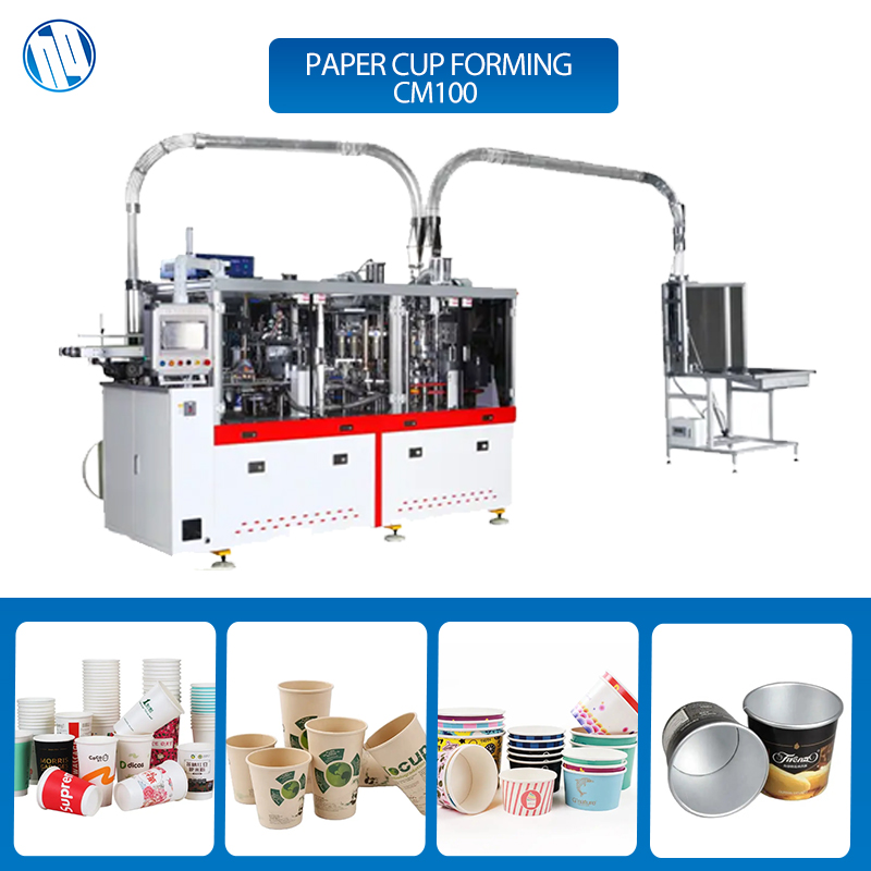 CM100 paper cup forming machine